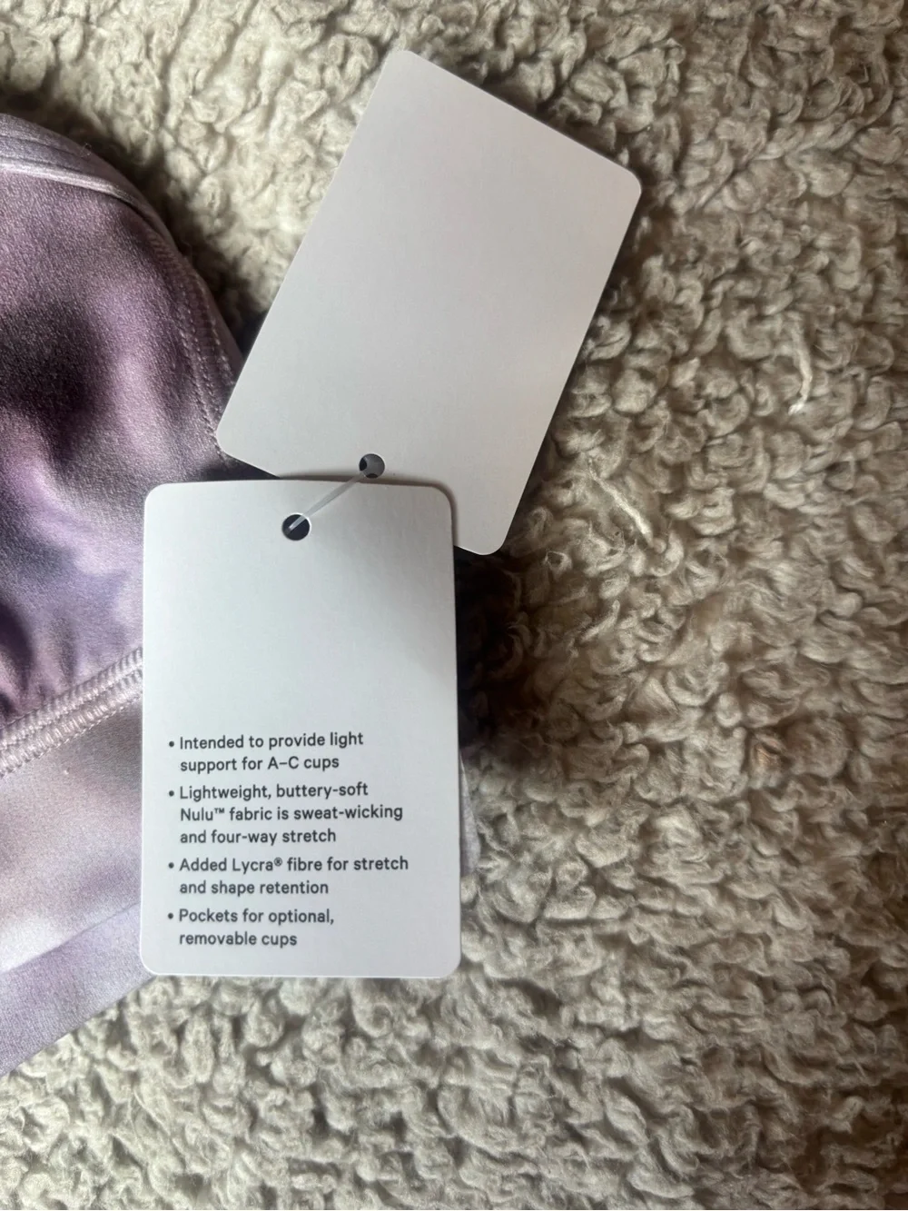 Lululemon Flow Y Nulu Bra - Size 6